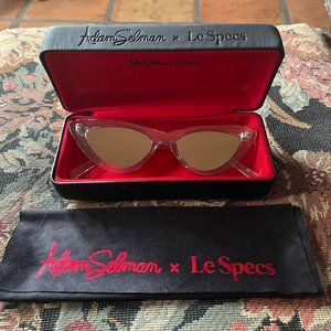 Adam Selman Clear Cat Eye Sunglasses